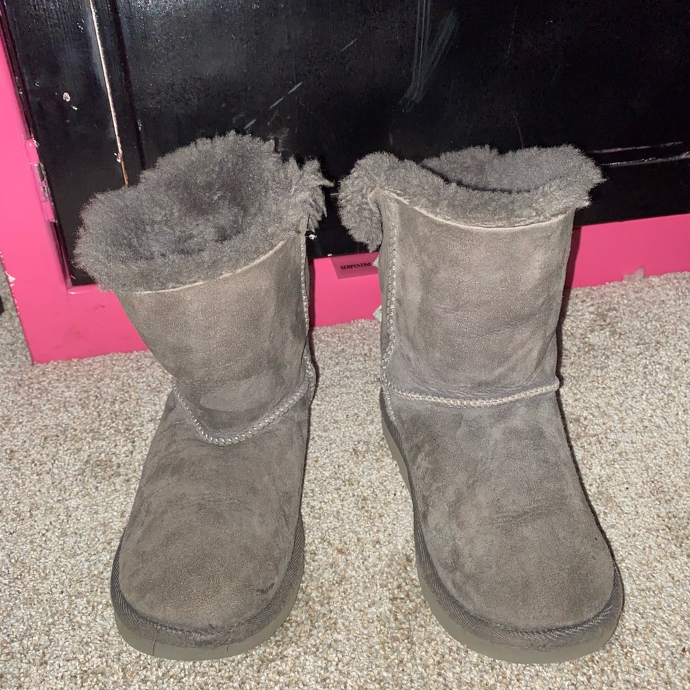 Size 13 Kid’s Gray Ugg Boots